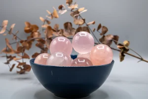 Rosenkvarts Kugle #2 - SoulCandy.dk