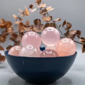 Rosenkvarts Kugle #2 - SoulCandy.dk