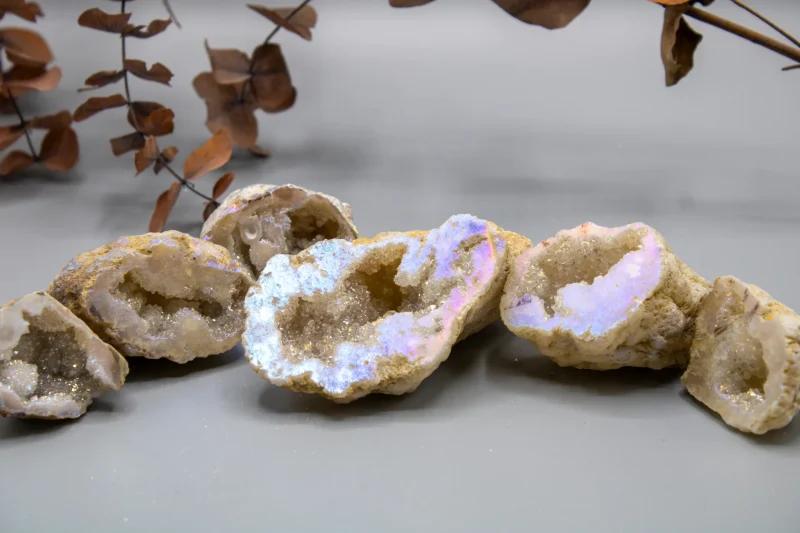 Bjergkrystal Geode #4 - SoulCandy.dk