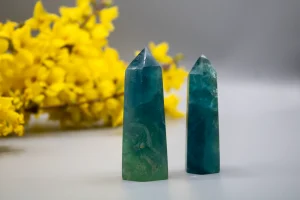 Blå Fluorit Tårn #3 - SoulCandy.dk