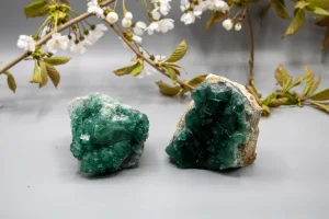 Grøn Fluorit Klynge - SoulCandy.dk