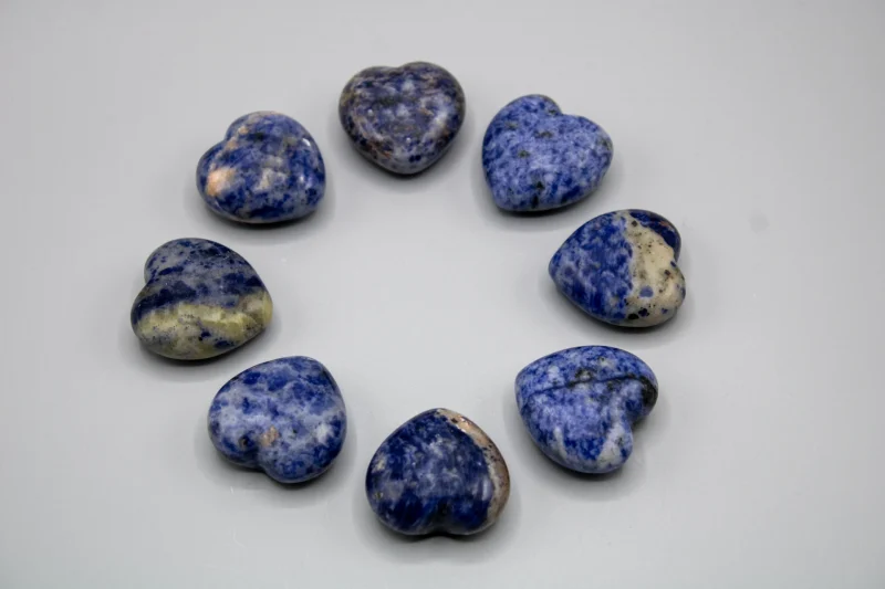 Lapis Lazuli Hjerte #2 - SoulCandy.dk