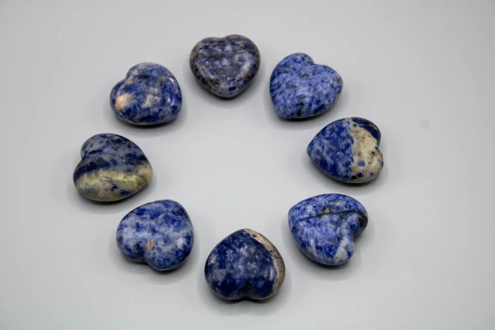 Lapis Lazuli Hjerte #2 - SoulCandy.dk