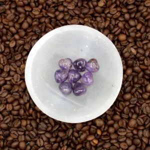 Lille Ametyst Hjerte (1)