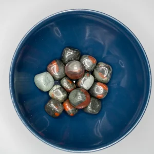 Poleret Blodsten Lommesten - SoulCandy.dk