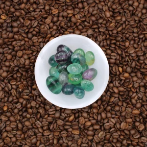 Regnbue Fluorit Lommesten