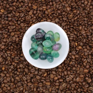 Regnbue Fluorit Lommesten