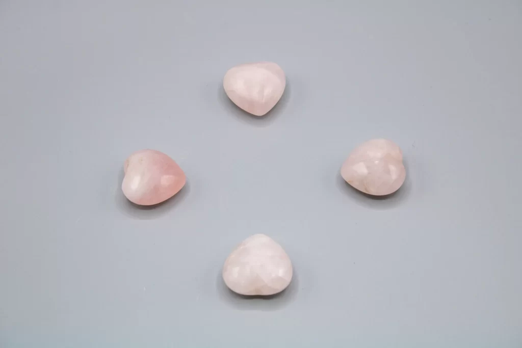 Rosenkvarts Hjerte #1 - SoulCandy.dk