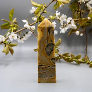 Stor Crazy Lace Agat Tårn - Nr. 1 - SoulCandy.dk