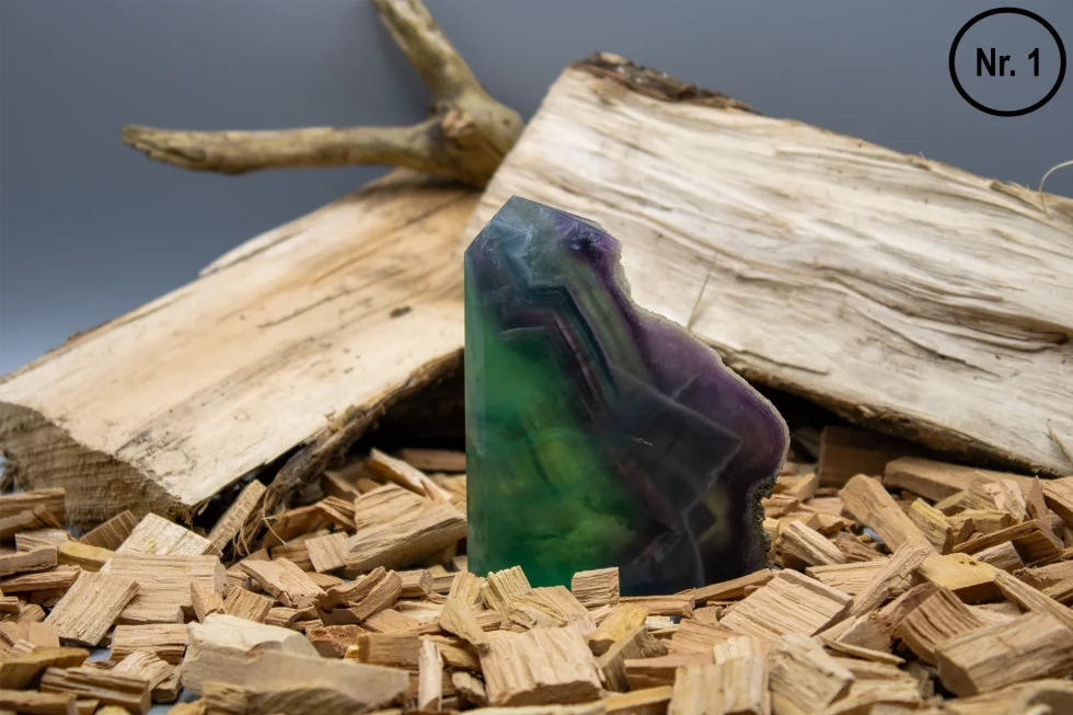 Friform Regnbue Fluorit - Nr. 1 - SoulCandy.dk