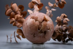 Pink Ametyst Kugle - SoulCandy.dk (2)