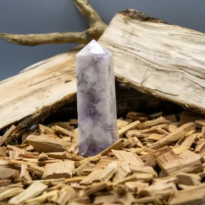 Pink Ametyst Tårn - Nr. 2 - SoulCandy.dk