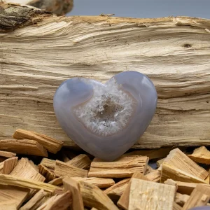 Stort Aget Geode Hjerte - Nr. 2 - SoulCandy.dk