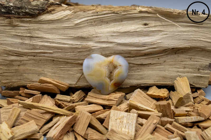 Stort Aget Geode Hjerte - Nr. 4 - SoulCandy.dk