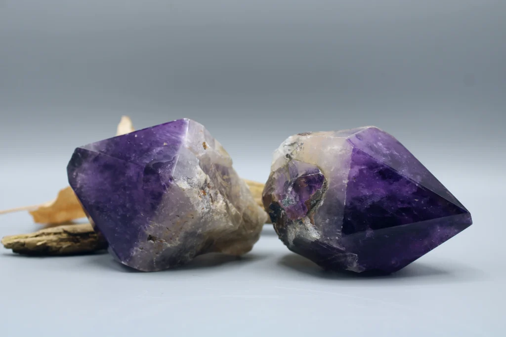 Store Ametyst Spidser