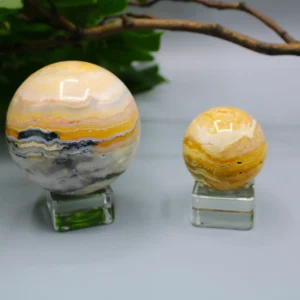 Gul Crazy Lace Agat Kugle (0)