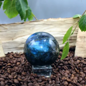 Labradorit-Kugle (3)