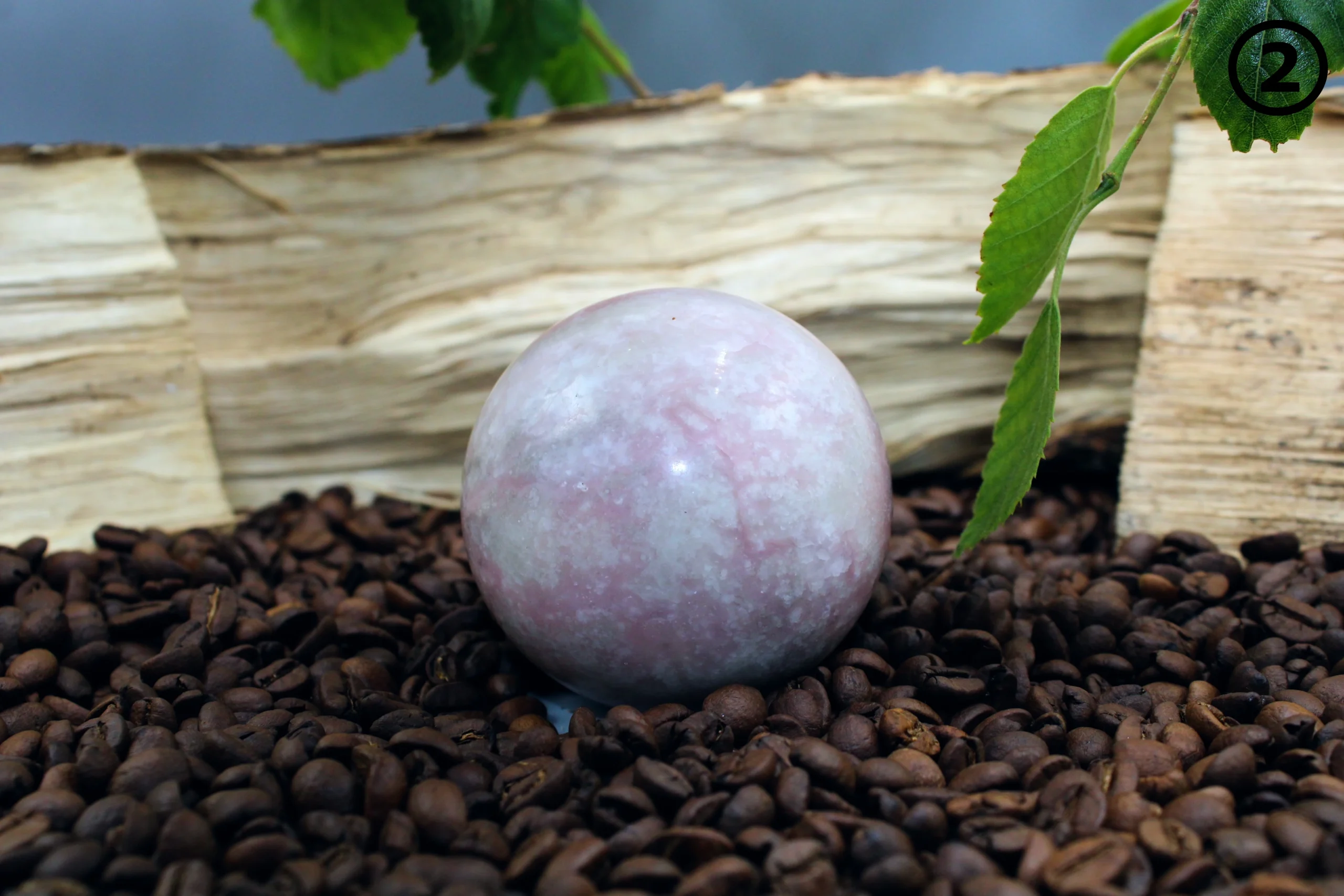 Pink Opal Kugle (1)