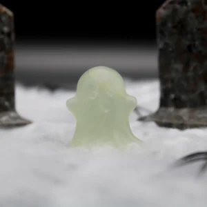 Grøn Fluorit Mini Spøgelse (3)
