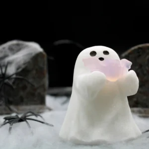 Hvid Jade Spøgelse m. Flagermus (3)