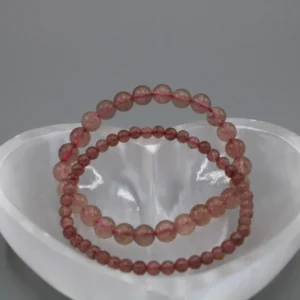 Jordbærkvarts Armbånd (2)