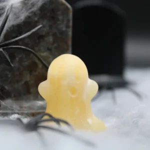 Orange Calcit Mini Spøgelse (1)