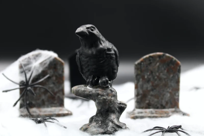Obsidian Krage p. Yooperlite (2)