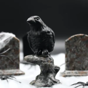 Obsidian Krage p. Yooperlite (2)