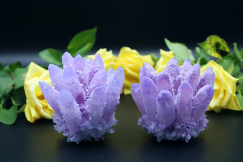 Lilla Bjergkrystal Klynge (0)