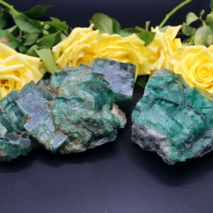 Stor Grøn Fluorit Klynge (0)