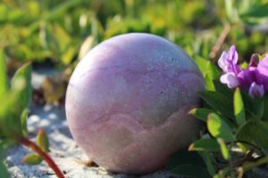 Pink Opal Kugle - SoulCandy.dk